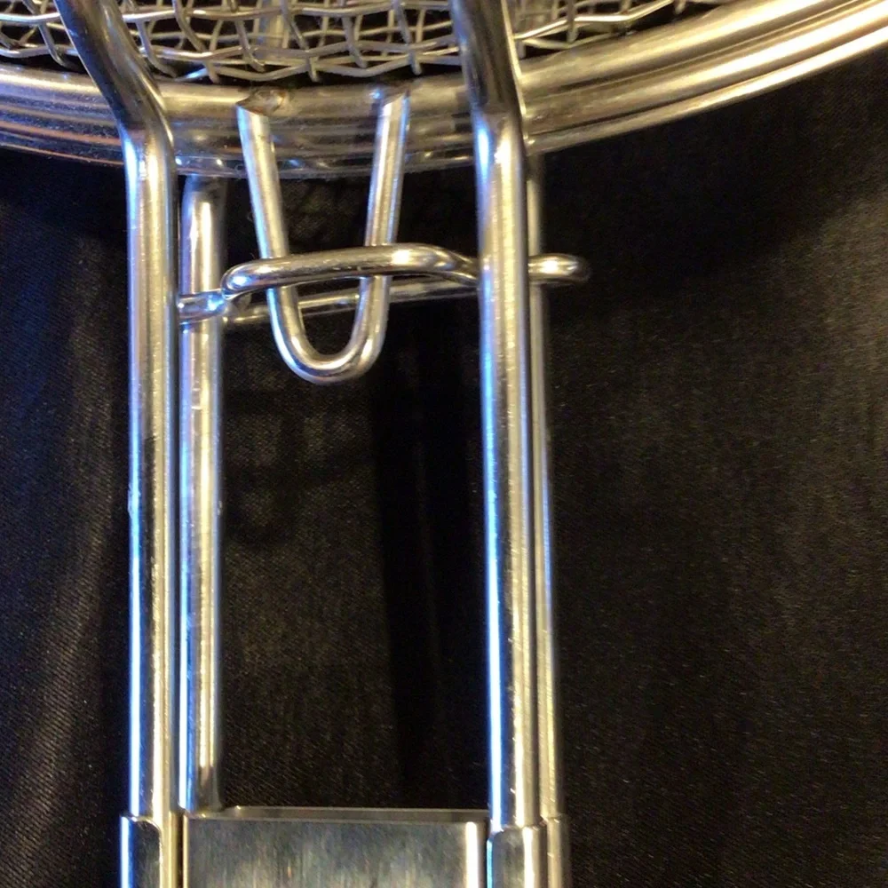 Premium Silver Mesh Grill Basket
